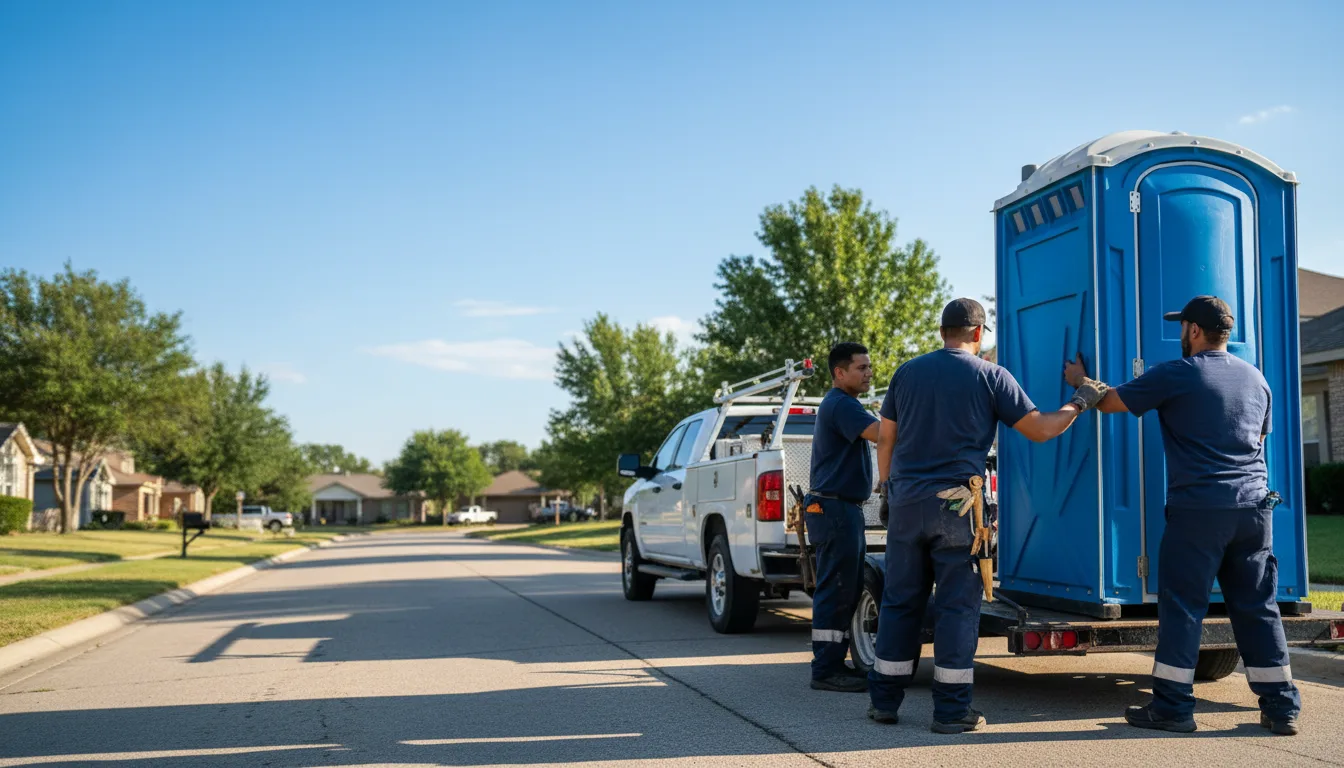 Portable Toilet Rental in Lawrenceville, IL near me
